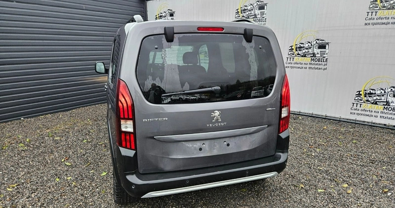 Peugeot Rifter cena 39800 przebieg: 75202, rok produkcji 2019 z Czempiń małe 254